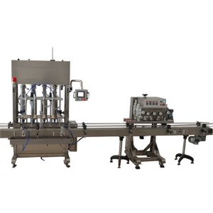 التلقائي السائل ملء المعدات 50ML الكحول الطبي ملء آلة