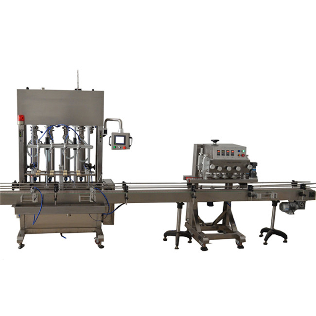 التلقائي السائل ملء المعدات 50ML الكحول الطبي ملء آلة